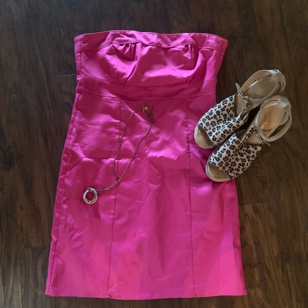 H&M Pink Mini Dress size 12